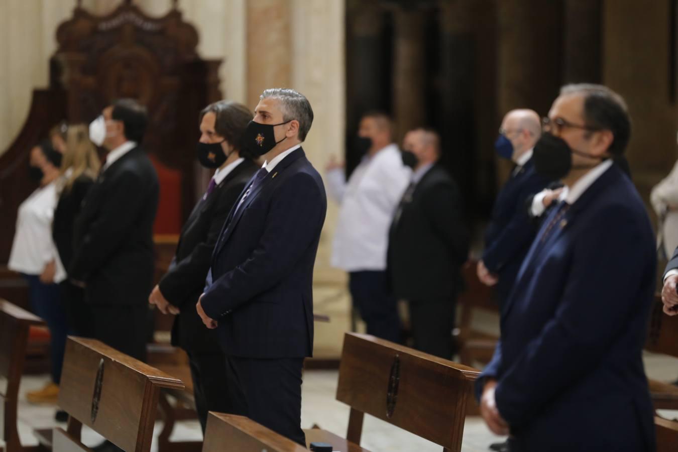 Semana Santa Córdoba 2021| Las imágenes del acto de las cofradías de Miércoles Santo en la Catedral