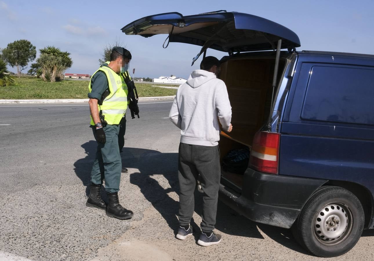 De patrulla con la Usecic de la Guardia Civil de Cádiz