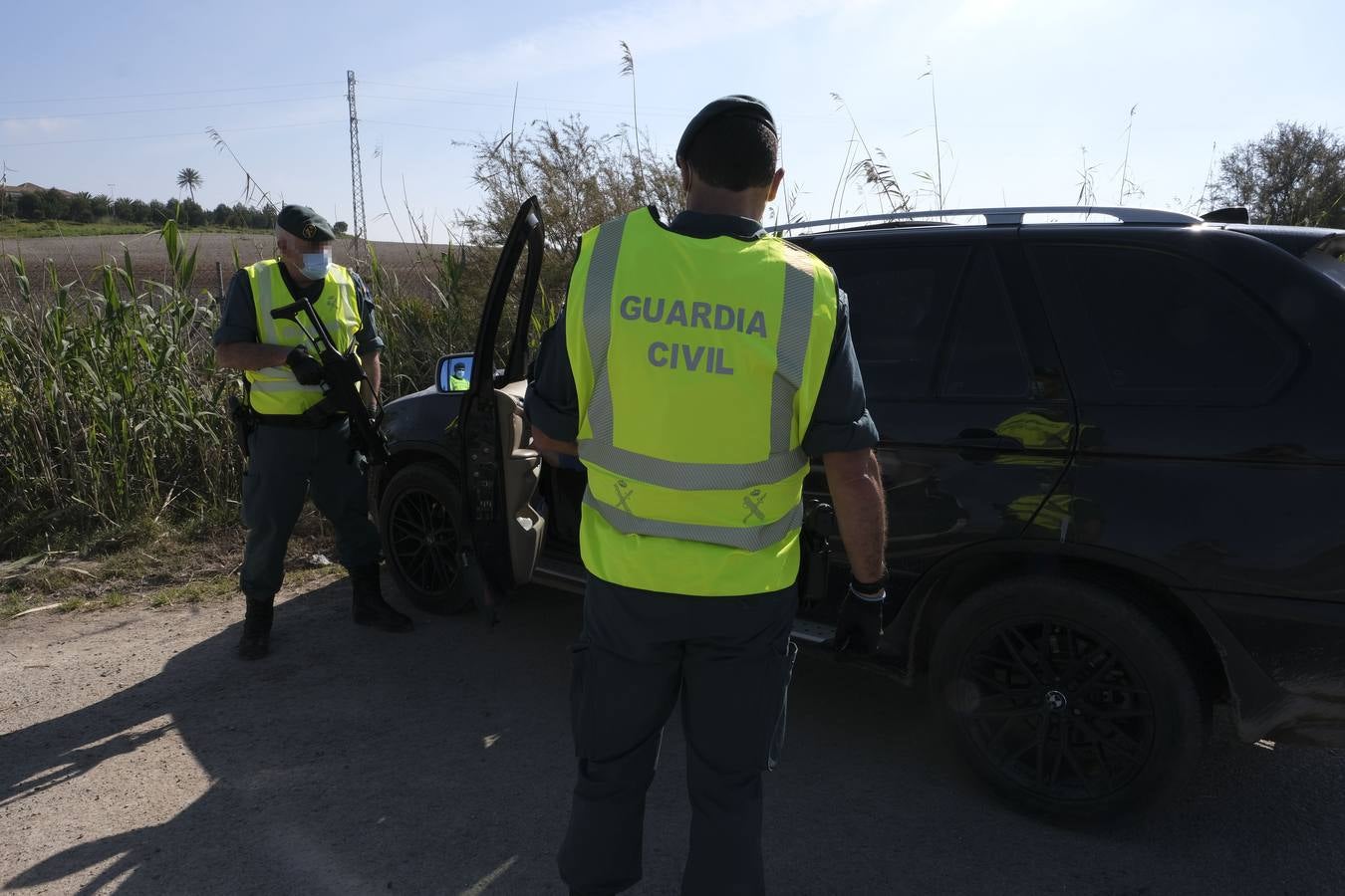 De patrulla con la Usecic de la Guardia Civil de Cádiz