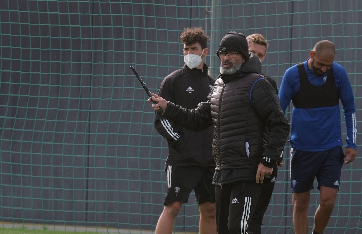 FOTOS: Akapo, la novedad en el entrenamiento del Cádiz CF