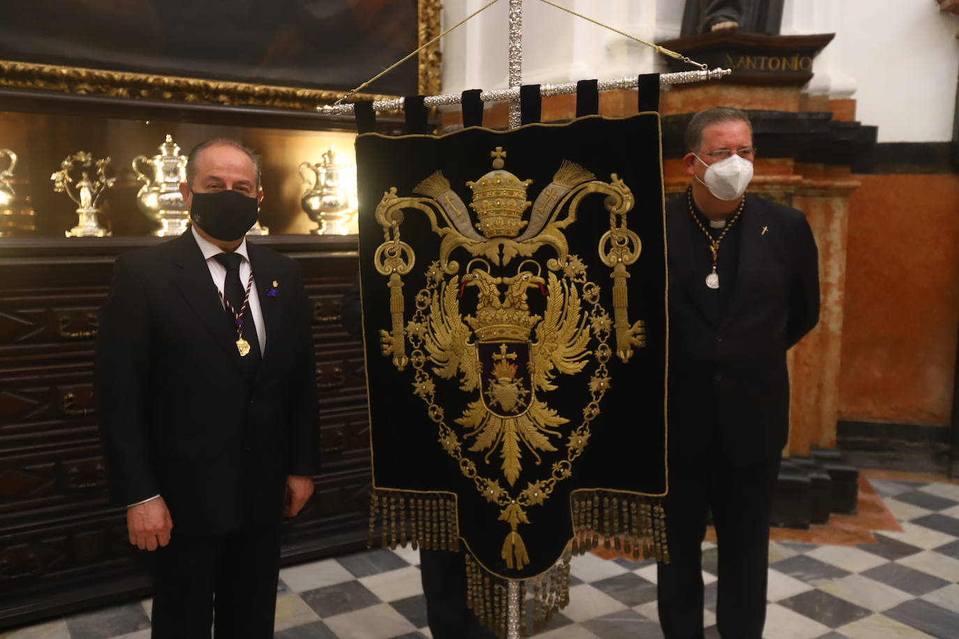 Semana Santa de Córdoba 2021 | Las imágenes del acto conjunto el Jueves Santo en la Catedral