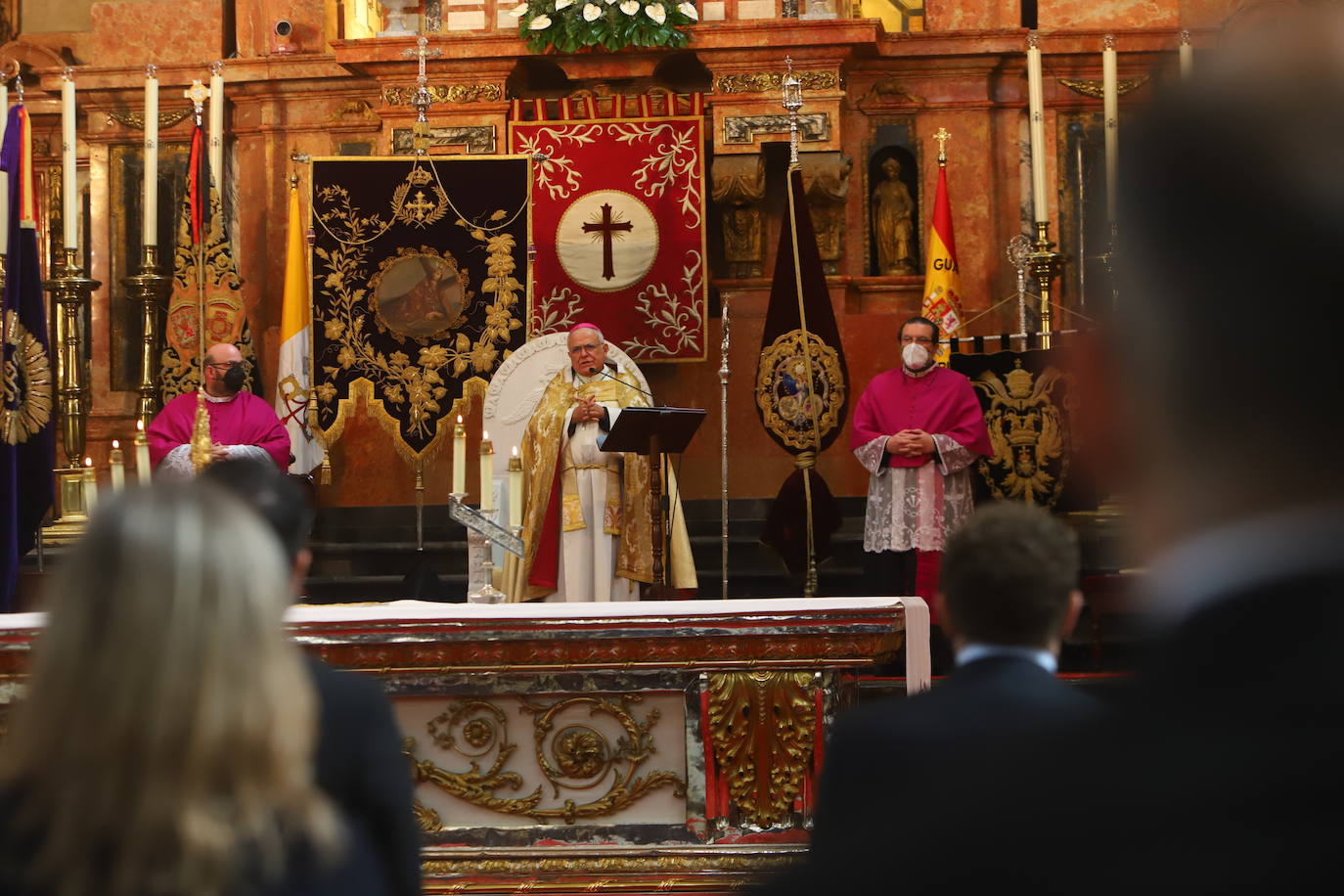 Semana Santa de Córdoba 2021 | Las imágenes del acto conjunto el Jueves Santo en la Catedral