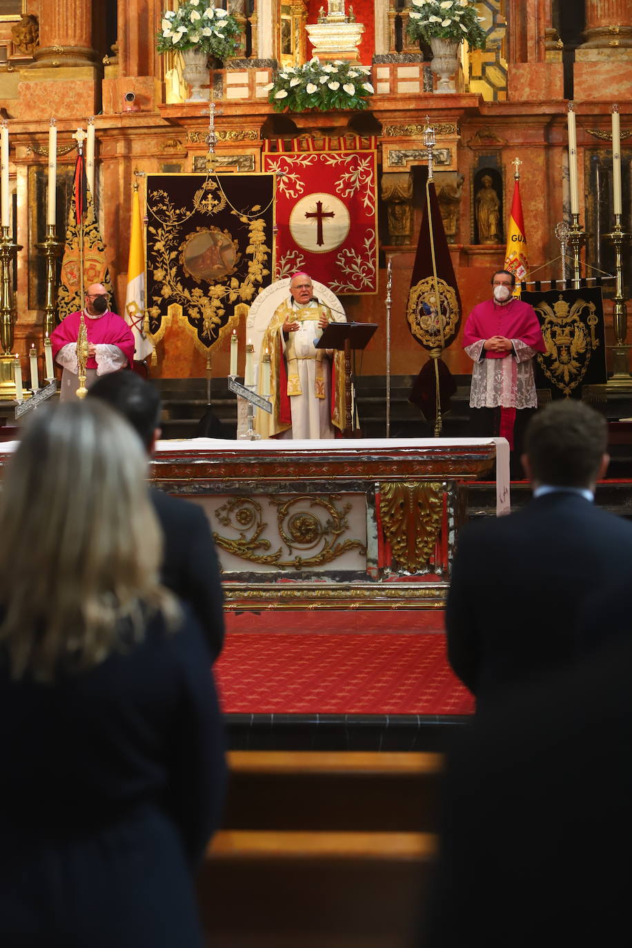 Semana Santa de Córdoba 2021 | Las imágenes del acto conjunto el Jueves Santo en la Catedral