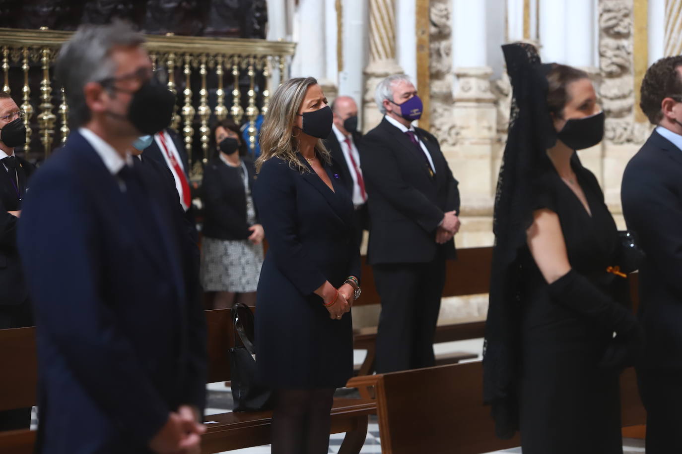 Semana Santa de Córdoba 2021 | Las imágenes del acto conjunto el Jueves Santo en la Catedral