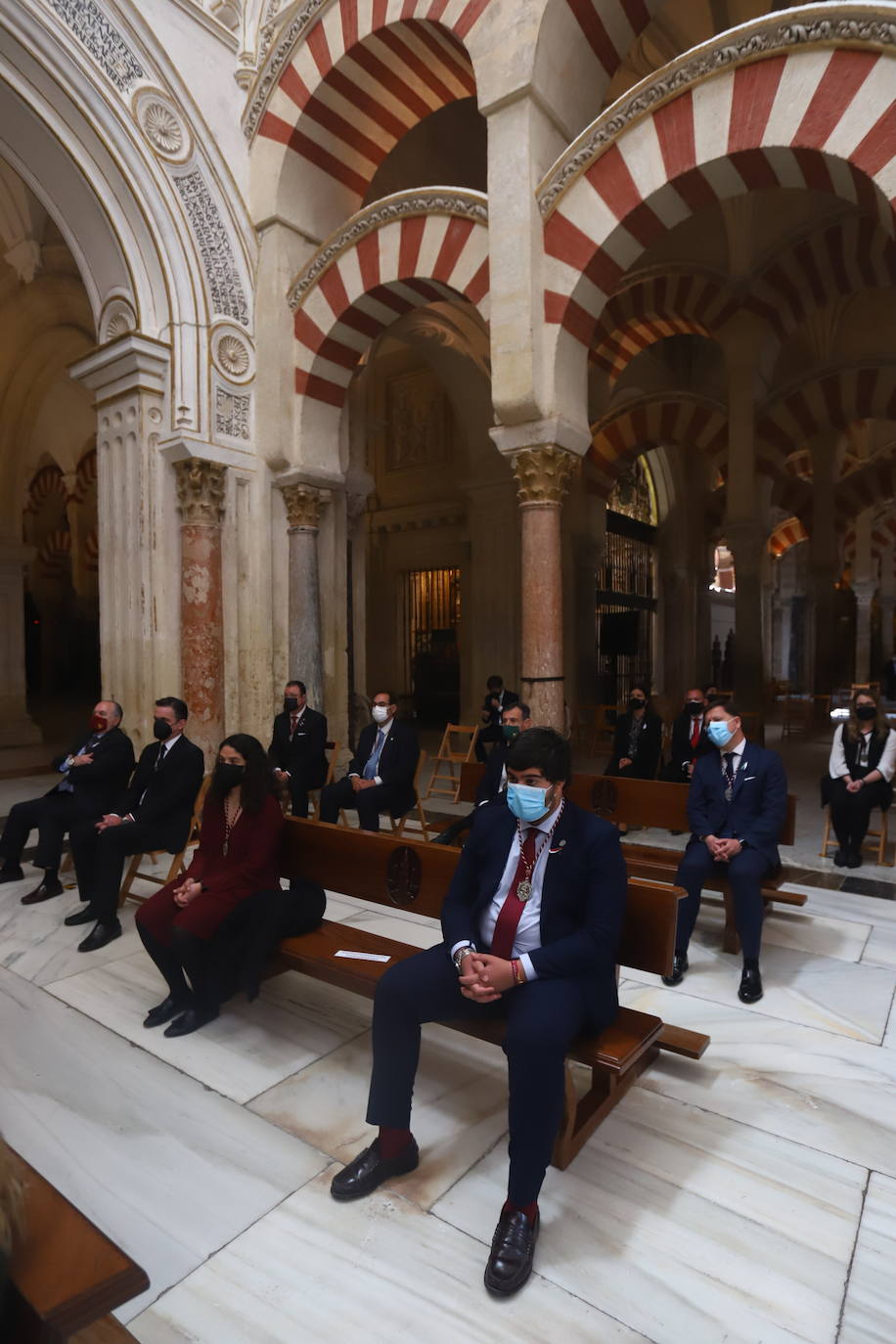 Semana Santa de Córdoba 2021 | Las imágenes del acto conjunto el Jueves Santo en la Catedral