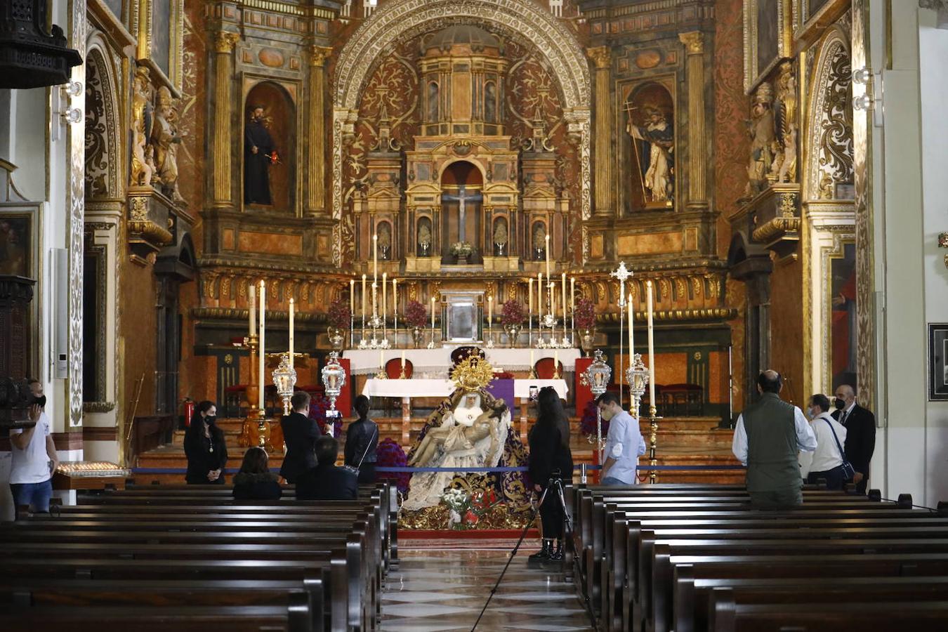 Semana Santa de Córdoba 2021 | Las imagenes de las Angustias el Jueves Santo