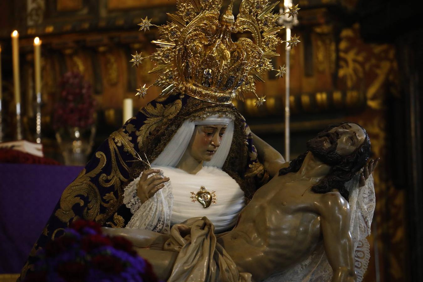 Semana Santa de Córdoba 2021 | Las imagenes de las Angustias el Jueves Santo