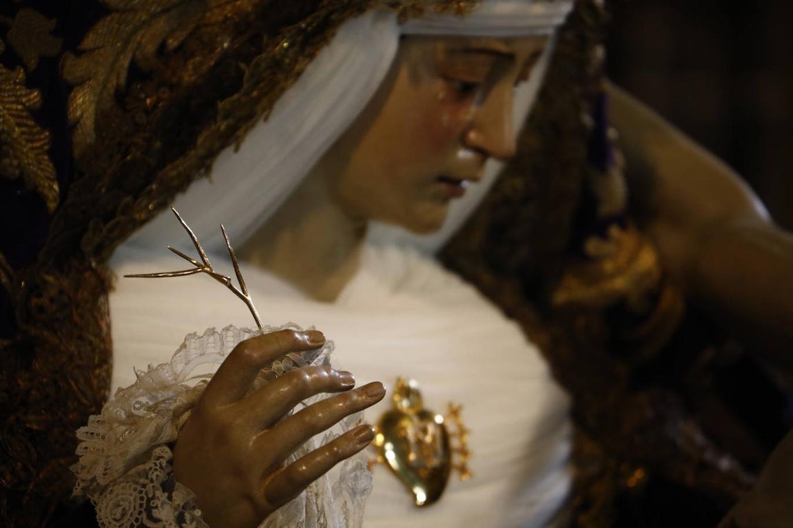 Semana Santa de Córdoba 2021 | Las imagenes de las Angustias el Jueves Santo