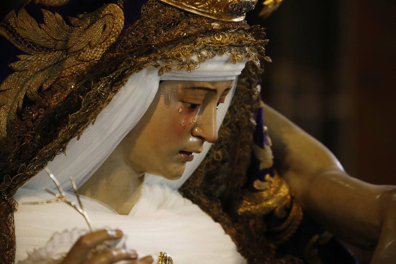 Semana Santa de Córdoba 2021 | Las imagenes de las Angustias el Jueves Santo