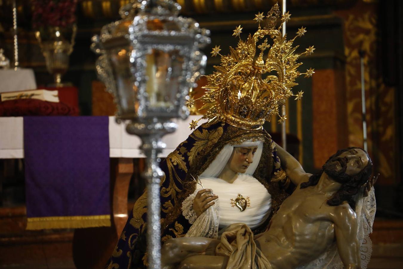 Semana Santa de Córdoba 2021 | Las imagenes de las Angustias el Jueves Santo