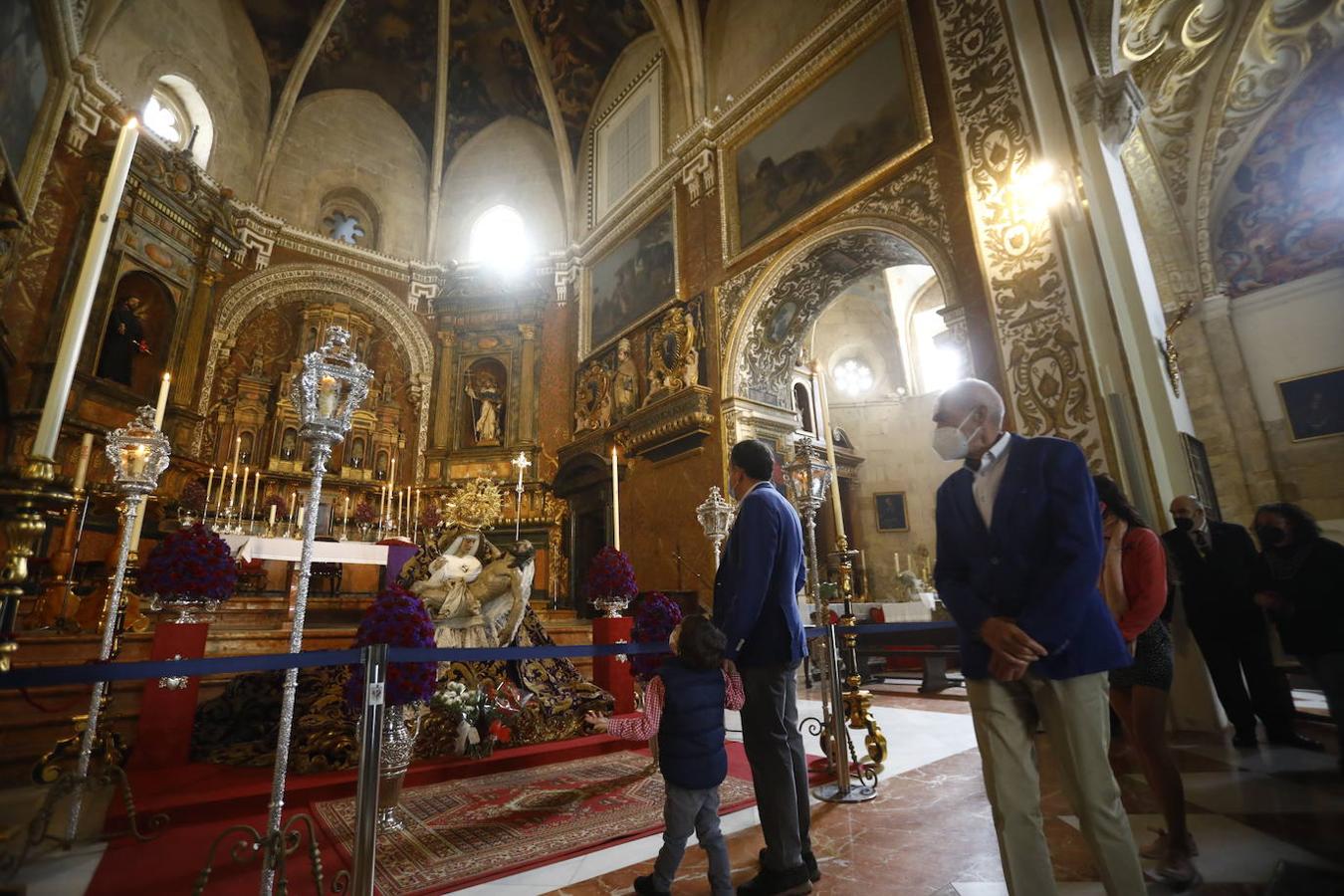 Semana Santa de Córdoba 2021 | Las imagenes de las Angustias el Jueves Santo