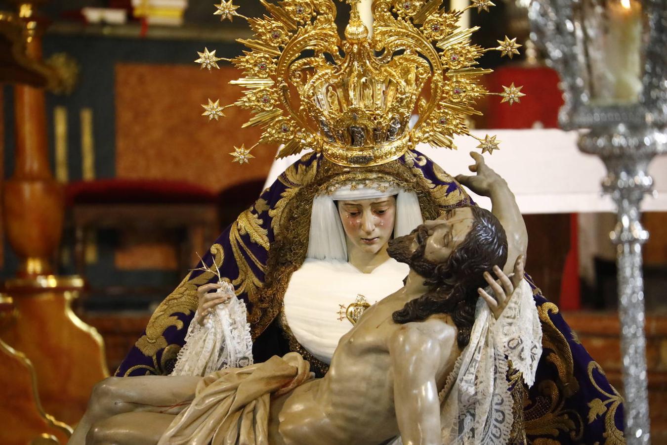 Semana Santa de Córdoba 2021 | Las imagenes de las Angustias el Jueves Santo