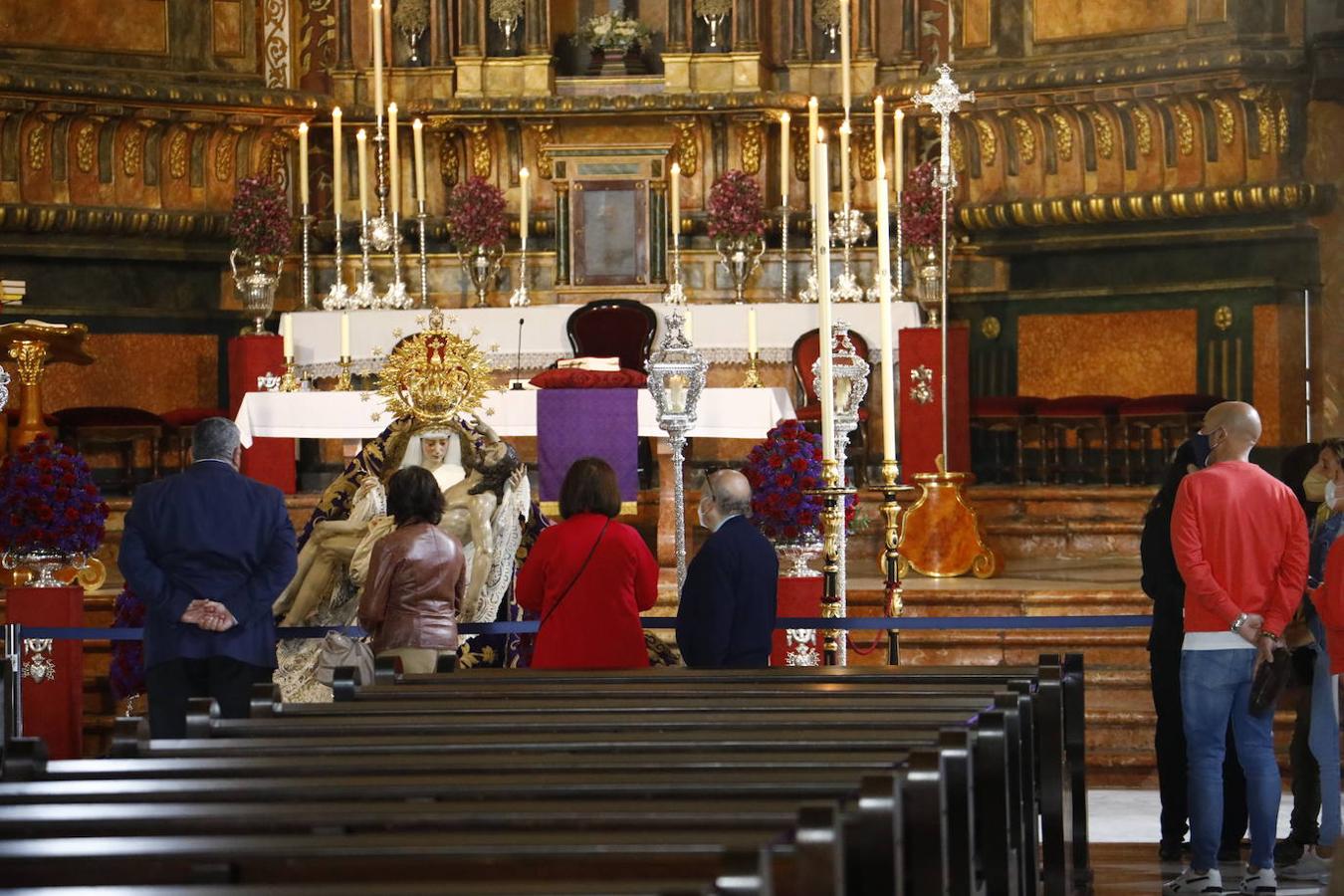 Semana Santa de Córdoba 2021 | Las imagenes de las Angustias el Jueves Santo