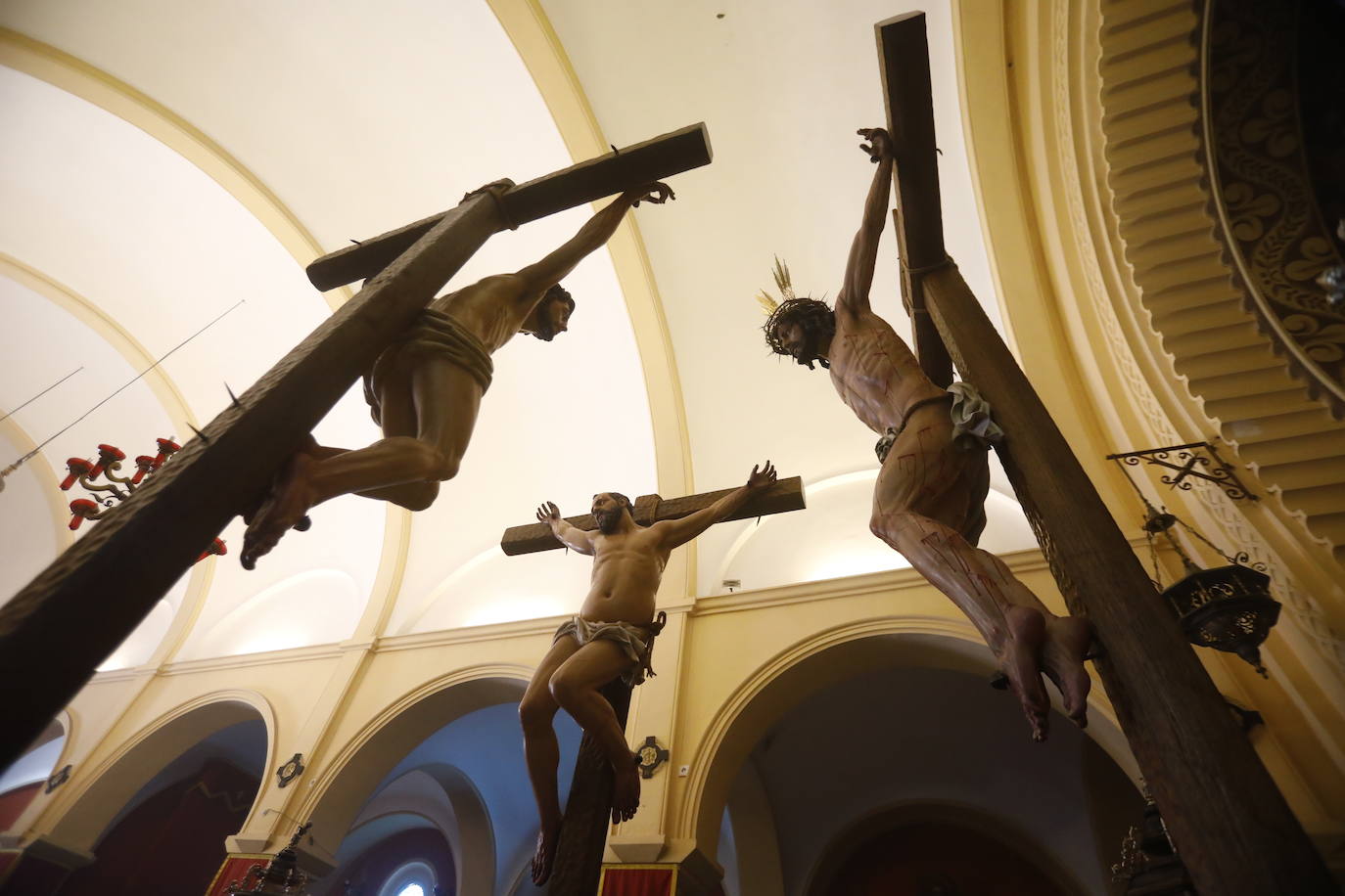 Semana Santa de Córdoba 2021 | Las imágenes de la Conversión en el Viernes Santo