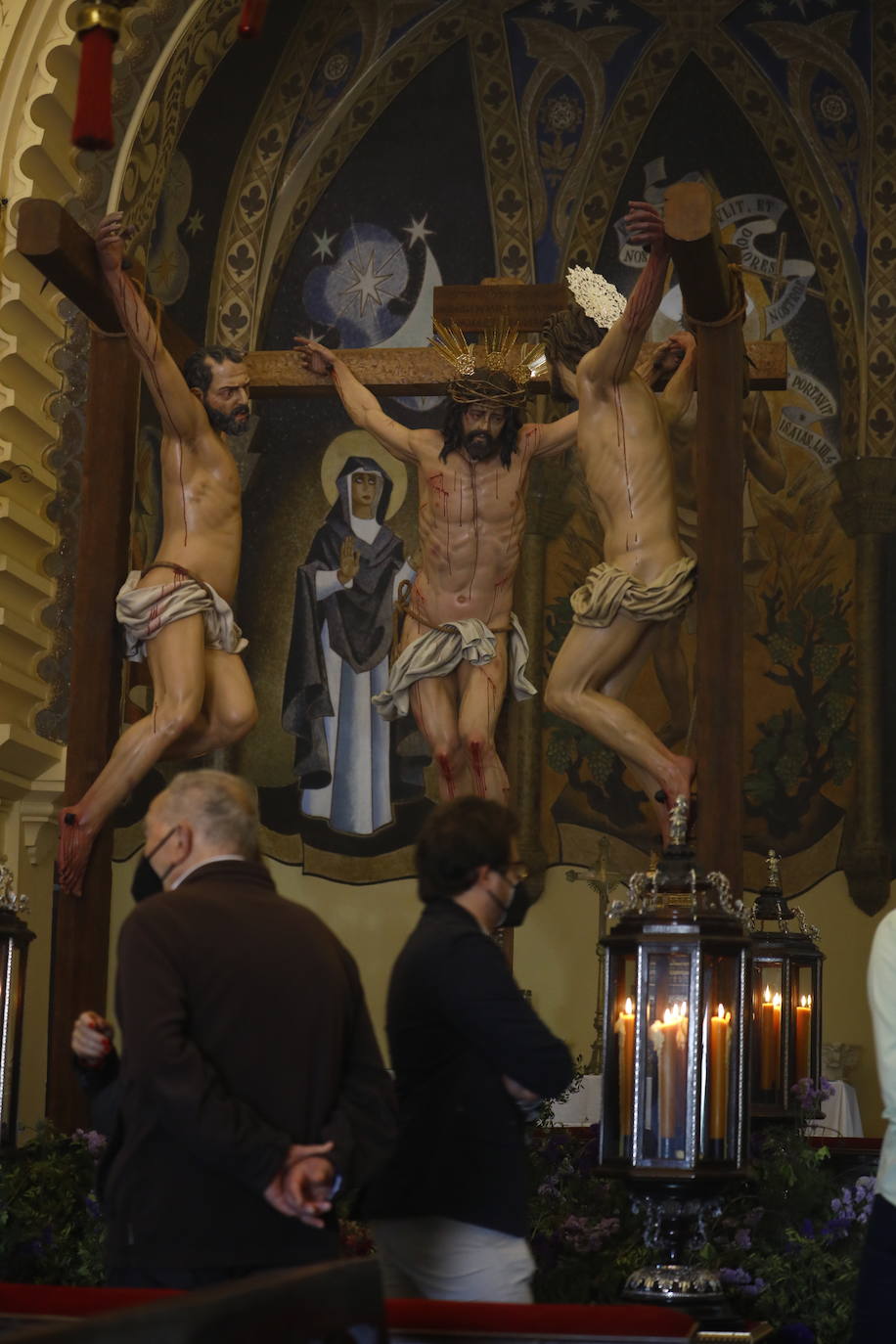 Semana Santa de Córdoba 2021 | Las imágenes de la Conversión en el Viernes Santo