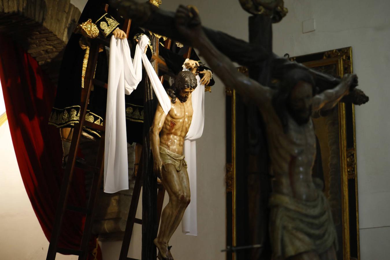 Semana Santa de Córdoba 2021 | Las imágenes del Descendimiento el Viernes Santo