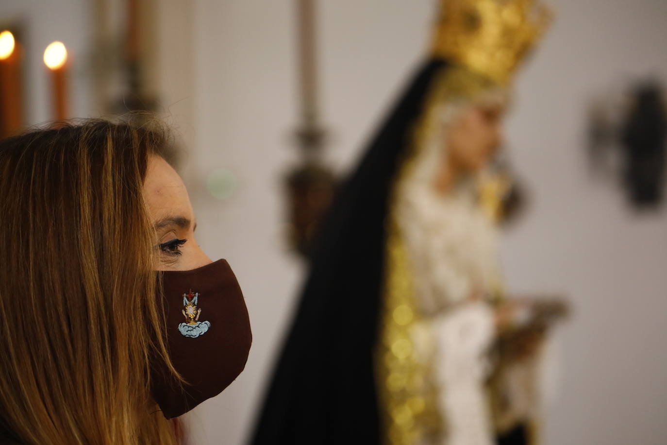 Semana Santa de Córdoba 2021 | Las imágenes de la Soledad en el Viernes Santo