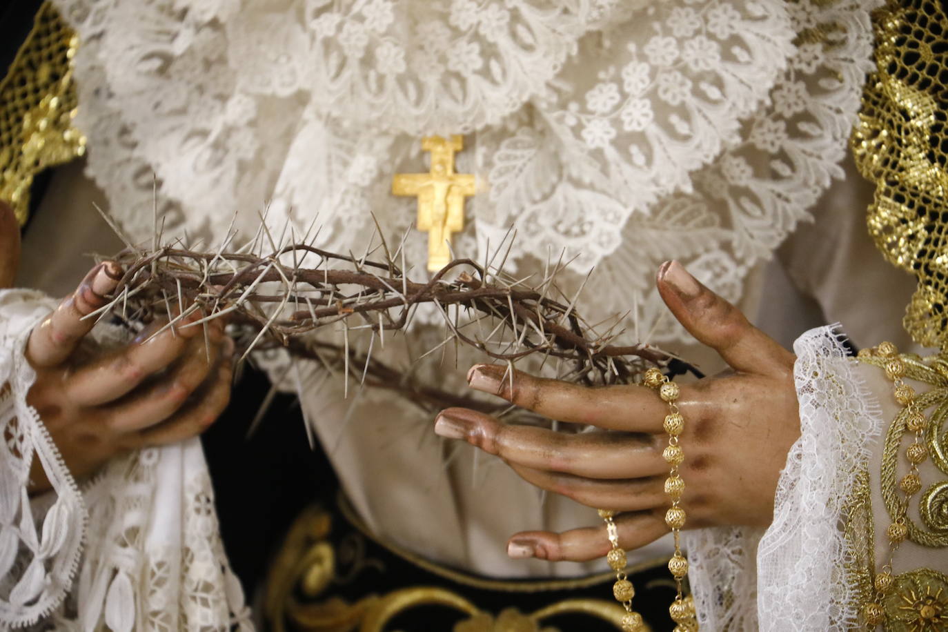 Semana Santa de Córdoba 2021 | Las imágenes de la Soledad en el Viernes Santo