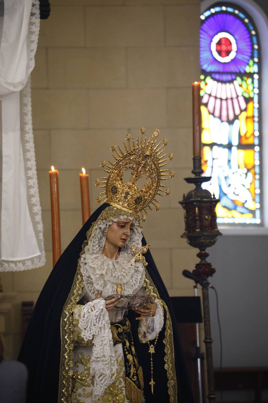 Semana Santa de Córdoba 2021 | Las imágenes de la Soledad en el Viernes Santo