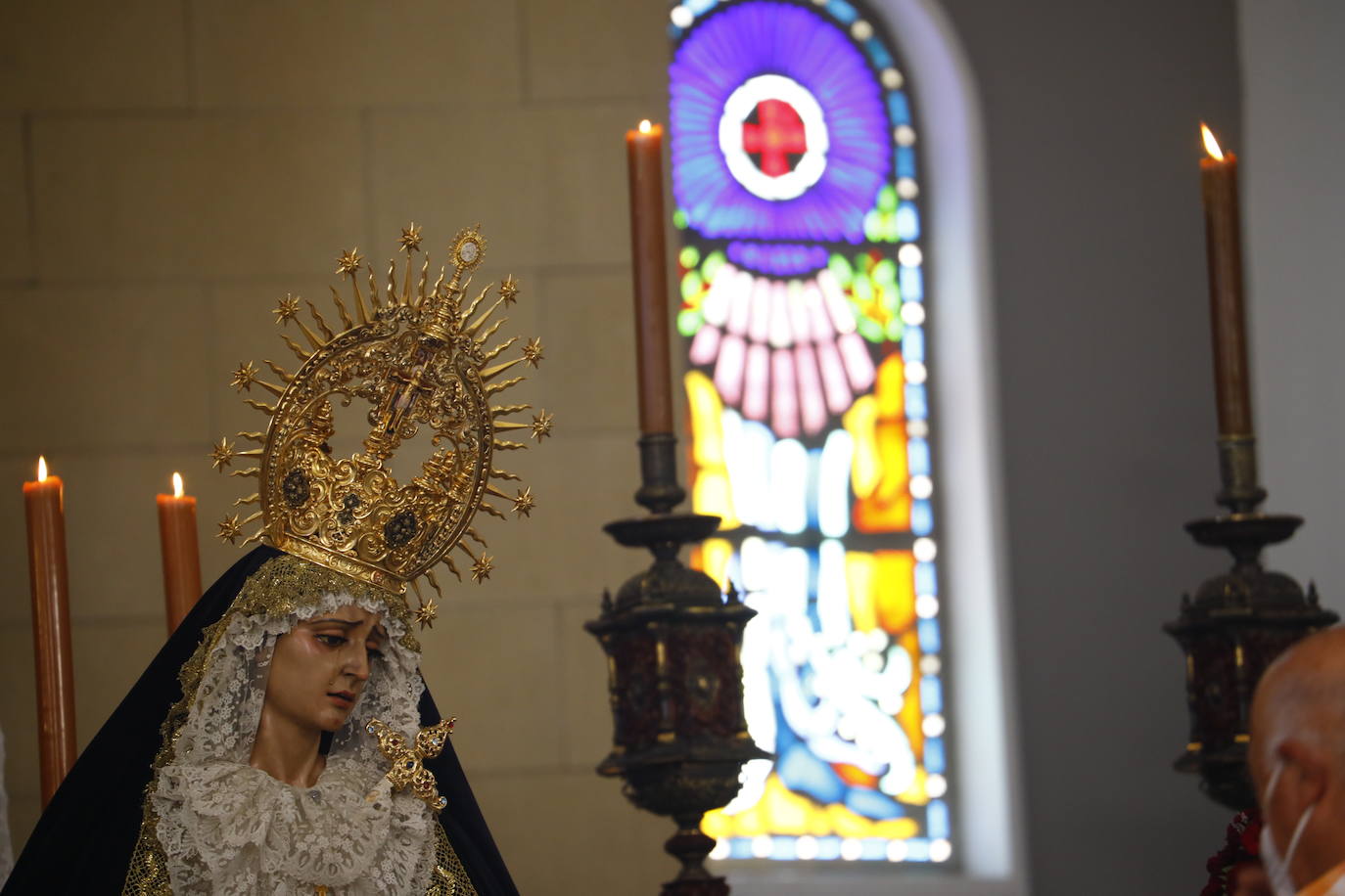 Semana Santa de Córdoba 2021 | Las imágenes de la Soledad en el Viernes Santo