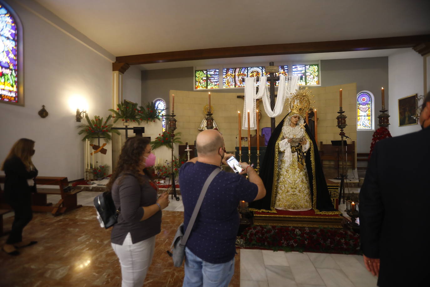 Semana Santa de Córdoba 2021 | Las imágenes de la Soledad en el Viernes Santo