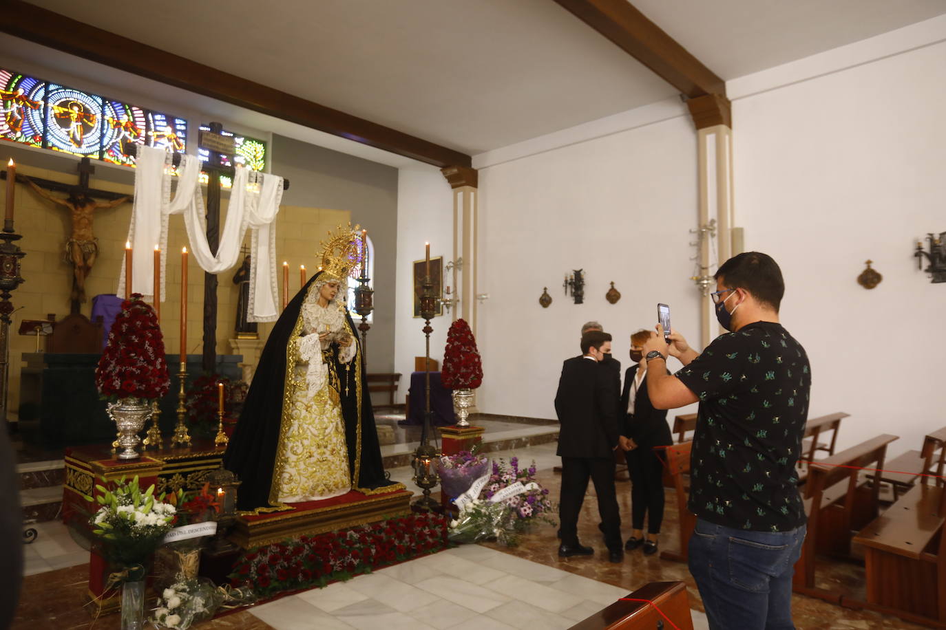 Semana Santa de Córdoba 2021 | Las imágenes de la Soledad en el Viernes Santo