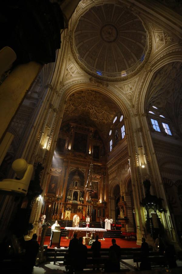 La Vigilia Pascual en la Catedral de Córdoba, en imágenes