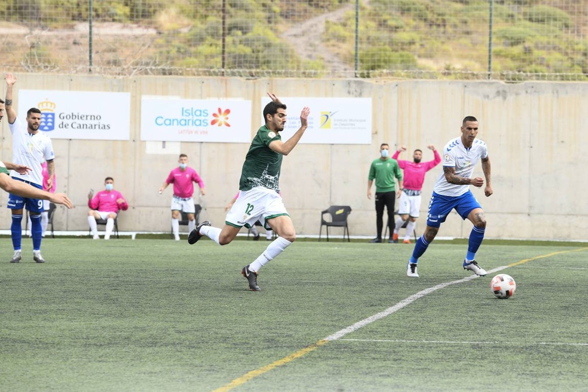 Las mejores imágenes del gol y el penalti en el Tamaraceite - Córdoba CF