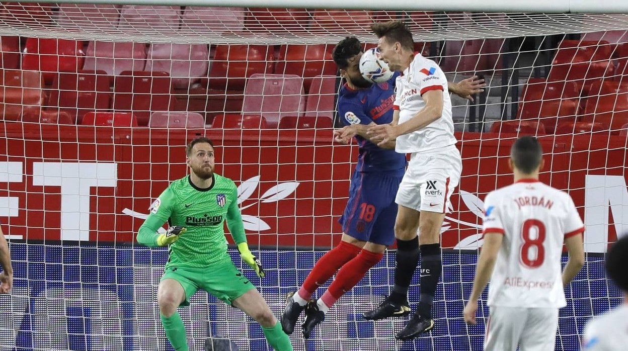 Las mejores imágenes del partido entre el Sevilla y el Atlético