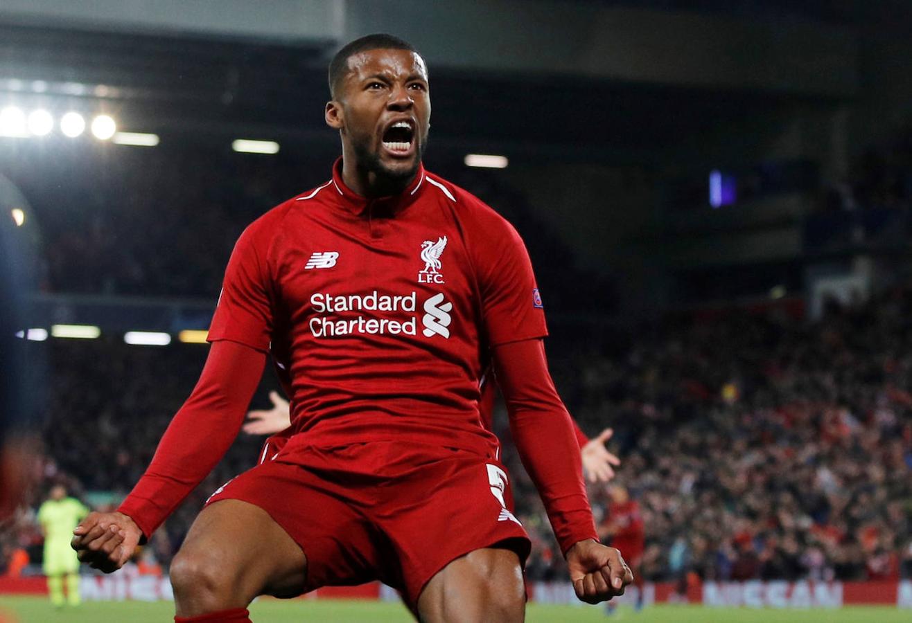 Wijnaldum. Posición: mediocentro. Equipo actual: Liverpool. Edad: 30. Valor de mercado: 35 millones.