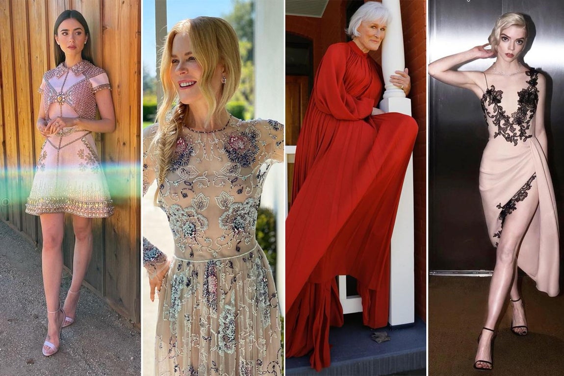 Así fue la alfombra roja virtual de los SAG Awards 2021. El 2021 y su nueva normalidad ha instaurado una nueva forma de hacer en los que a alfombras roja se refiere y las celebrities de todo el mundo han tardado poco en adaptarse a los nuevos tiempos y las formas de vivir sus particulares desfiles de moda en cada gala, premio y evento que lo require. El pistoletazo de salida lo dieron los Globos de Oro, encargados abrir camino en este nuevo formato, más tarde los <a href="https://www.abc.es/estilo/moda/abci-premios-grammy-2021-mejor-402113952157-20210315091009_galeria.html" target="_blank">Grammy</a>, los Critics Choice Awards o los <a href="https://www.abc.es/estilo/moda/abci-todos-looks-alfombra-roja-402074000273-20210306215147_galeria.html" target="_blank">Premios Goya 2021 </a>o los <a href="https://www.abc.es/estilo/moda/abci-premios-feroz-2021-todos-402055480360-20210303094916_galeria.html" target="_blank">Feroz</a> en España.Ahora ha llegado el turno de los galardones que como cada año entrega el Sindicato de Actores de Estados Unidos: los Screen Actors Guild Awards 2021. En su edición número 27 y con entregas únicamente virtuales, pero igualmente llena de glamour y vestidos para hacer soñar cuyo escenario principal se traslada a las redes sociales. Nicole Kidman, Anya Taylor-Joy, Kaly Couco... repasamos los mejores vestidos de la noche.