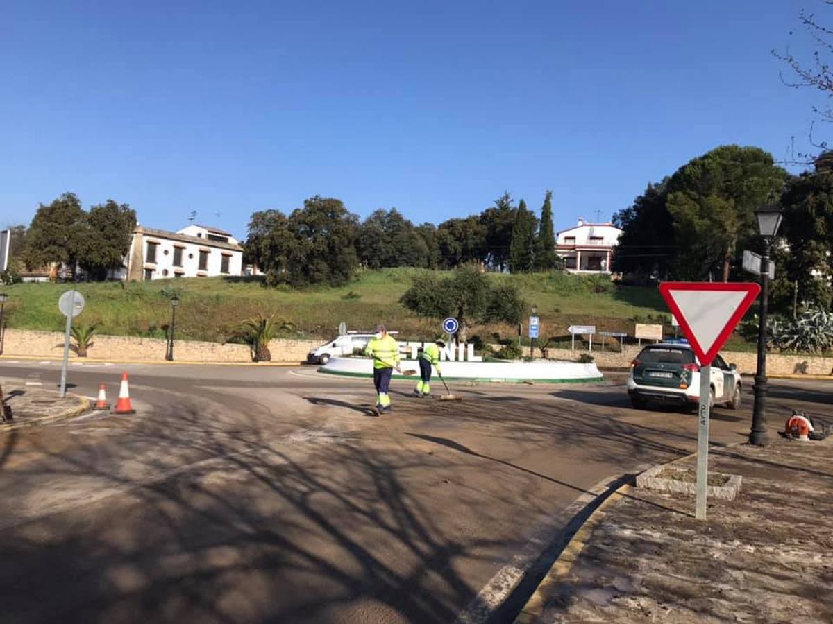 Fotos: Setenil decreta el estado de emergencia tras las lluvias de este domingo