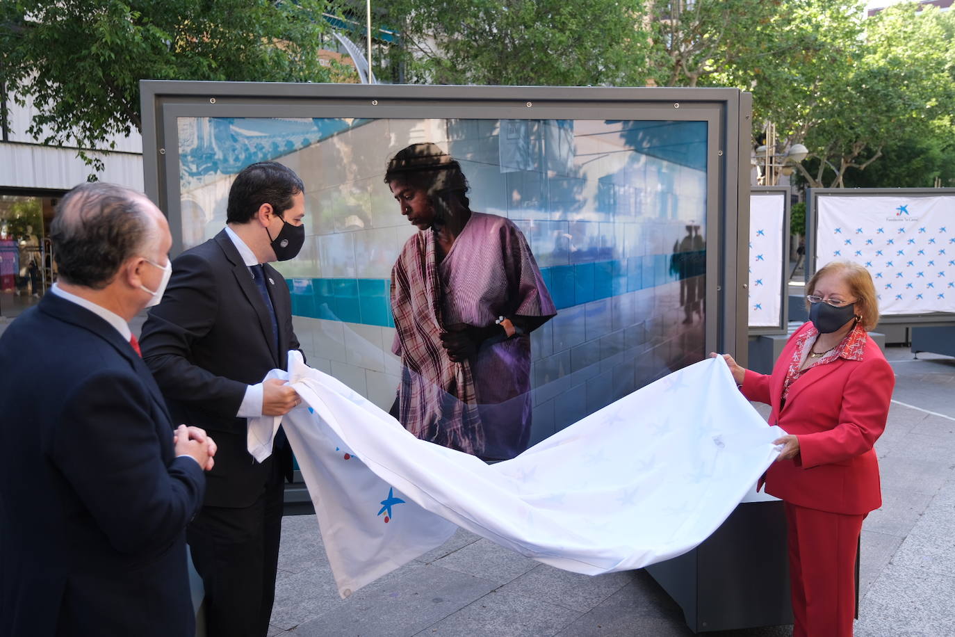 La exposición de Cristina García Rodero, en el bulevar Gran Capitán de Córdoba