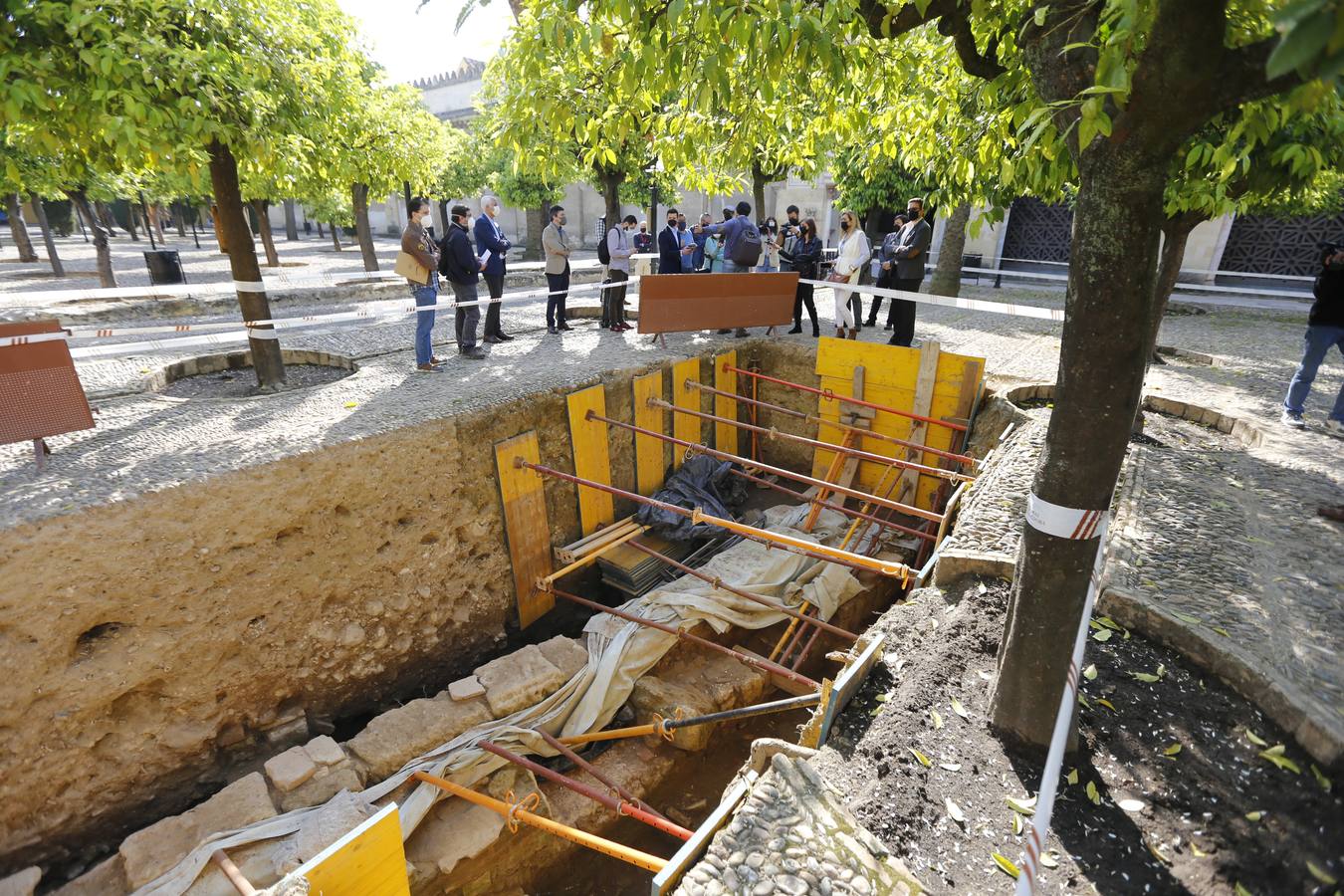 El nuevo hallazgo arqueológico en la Mezquita-Catedral de Córdoba, en imágenes