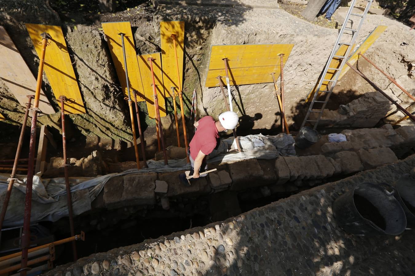 El nuevo hallazgo arqueológico en la Mezquita-Catedral de Córdoba, en imágenes