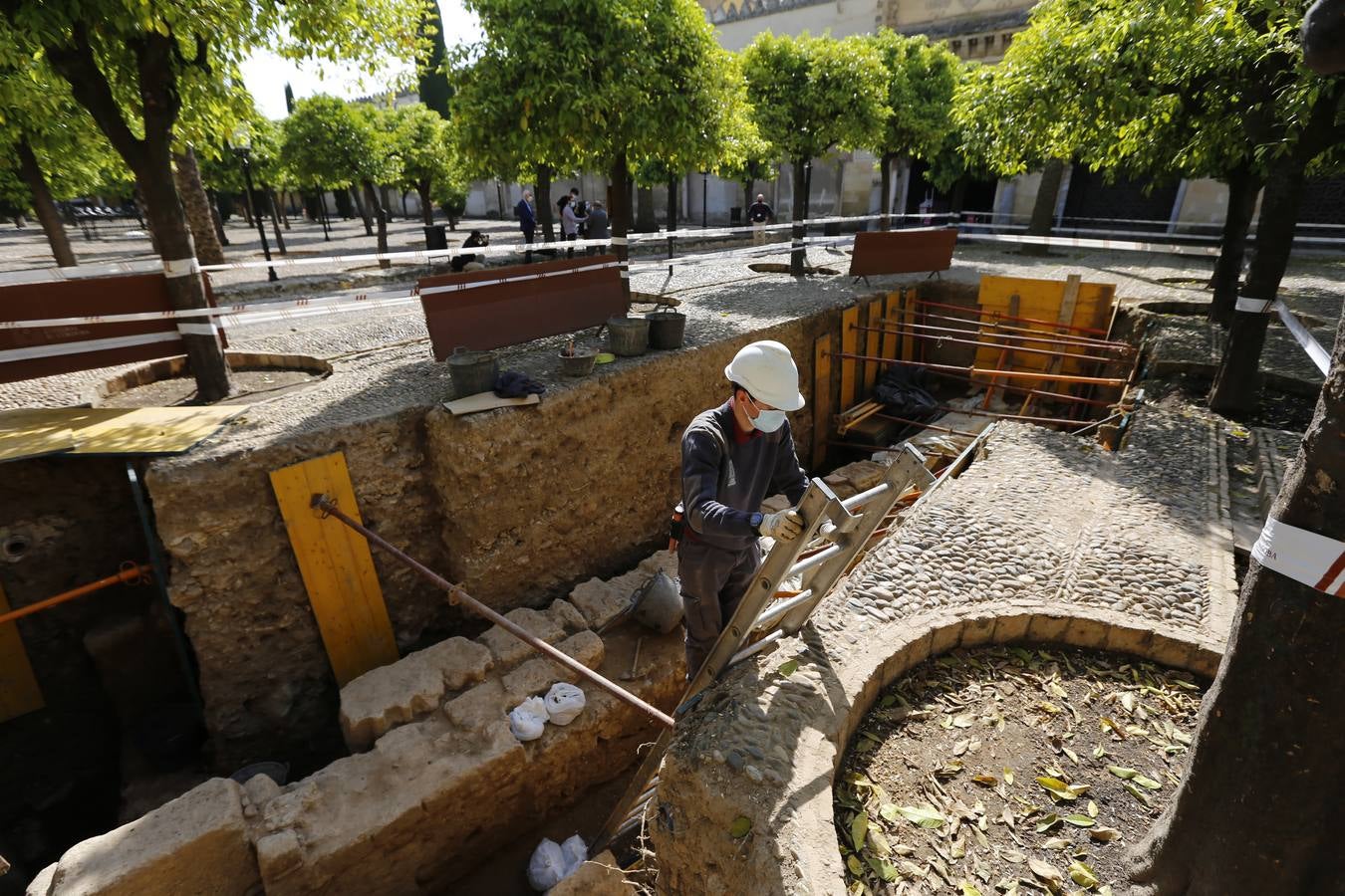 El nuevo hallazgo arqueológico en la Mezquita-Catedral de Córdoba, en imágenes