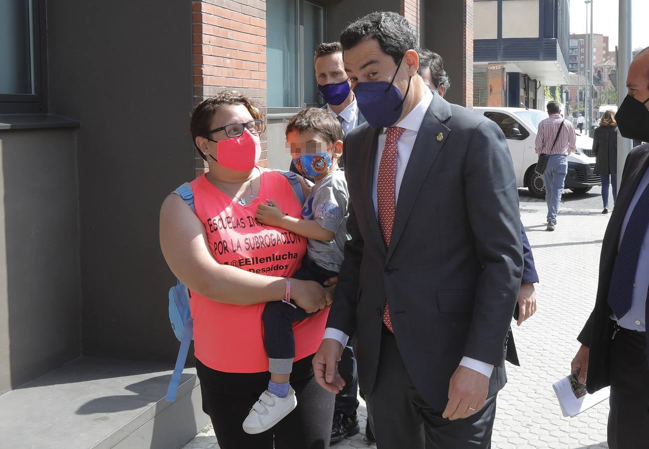 Inauguración de la nueva sede de CCOO en Sevilla