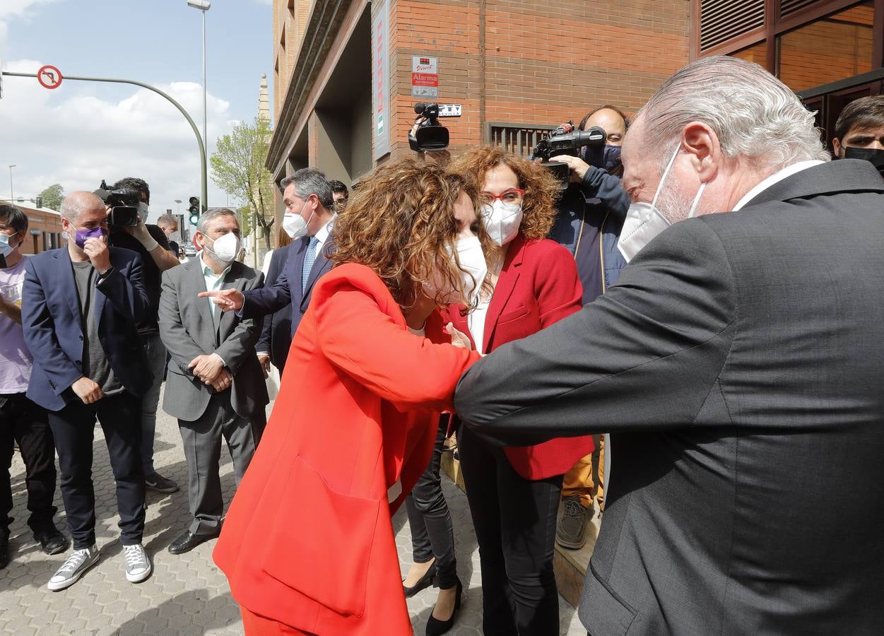 Inauguración de la nueva sede de CCOO en Sevilla