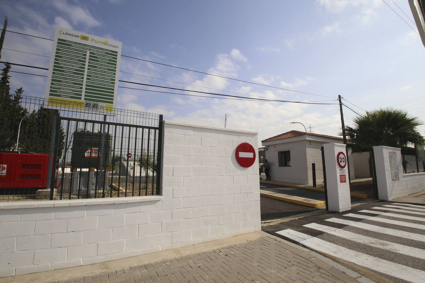 Nuevo punto limpio de Lipasam en los terrenos del Puerto de Sevilla