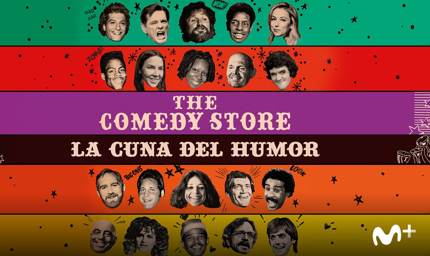 'The comedy store'. Esta serie documental de cinco episodios está disponible bajo demanda en Movistar+ y repasa la evolución del mundo cómico desde el icónico club The comedy store, en Los Ángeles, por el que han pasado nombres como David Letterman, Jim Carrey o Michael Keaton. Mike Binder repasa cada década vivida en el local, desde los años 70 hasta los 2000 y entrevista a algunas de las figuras más icónicas de la comedia norteamericana.