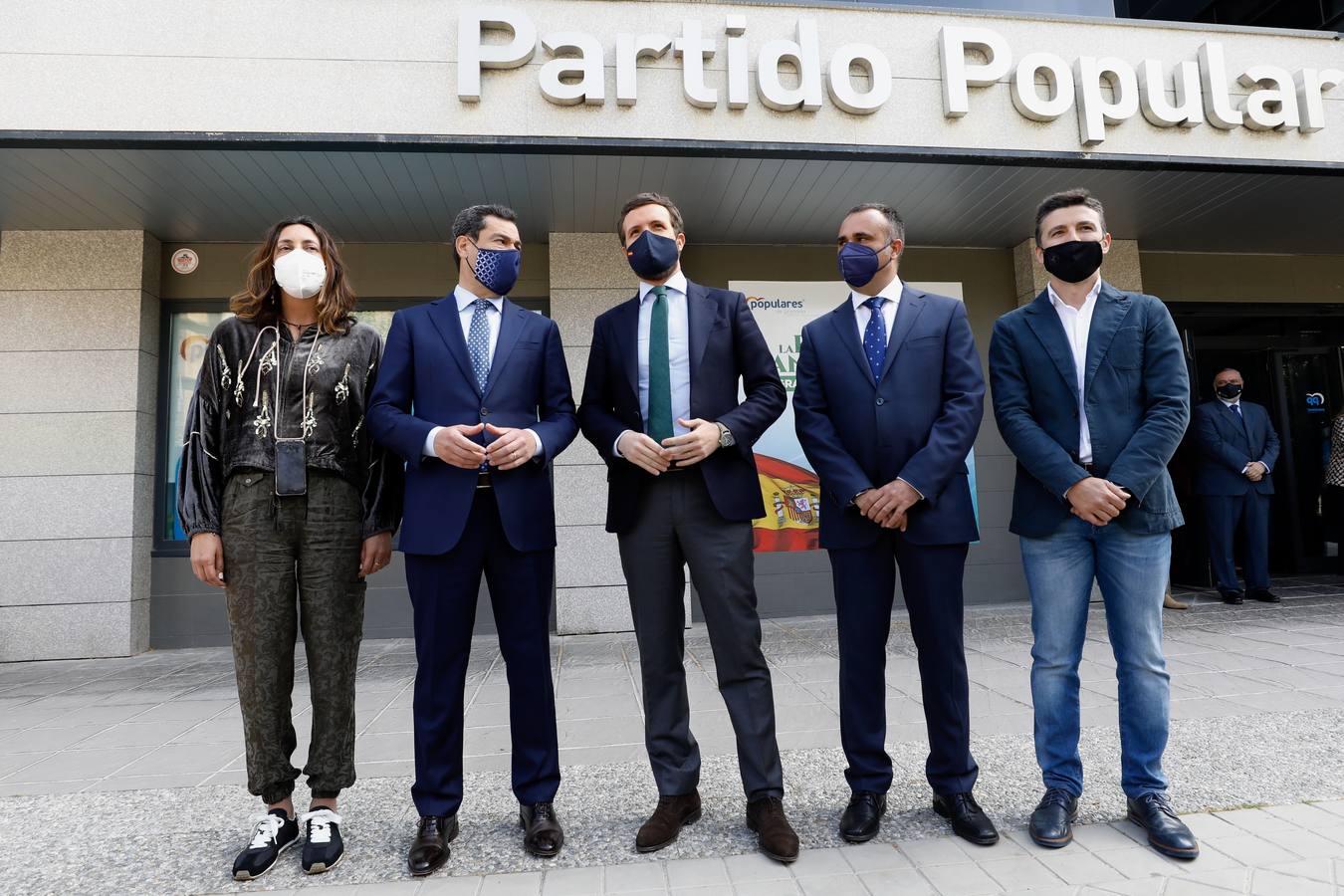 Encuentro en Granada de Juanma Moreno y Pablo Casado