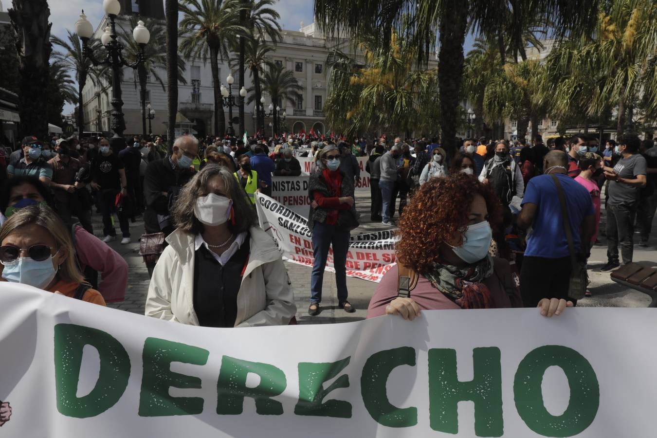 Manifestación por la reindustrialización de la Bahía de Cádiz