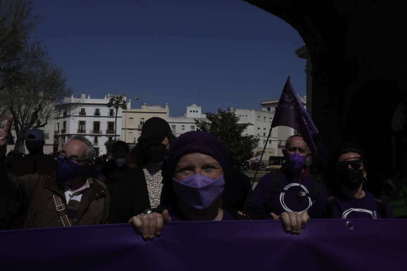 Manifestación por la reindustrialización de la Bahía de Cádiz