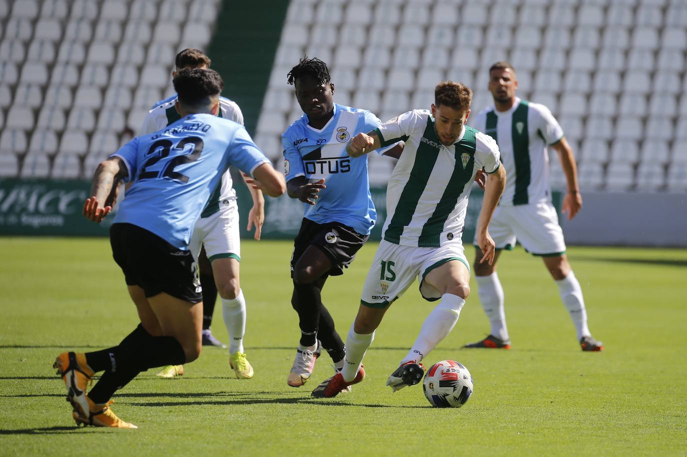 Las mejores imágenes del Córdoba CF - Balompédica Linense