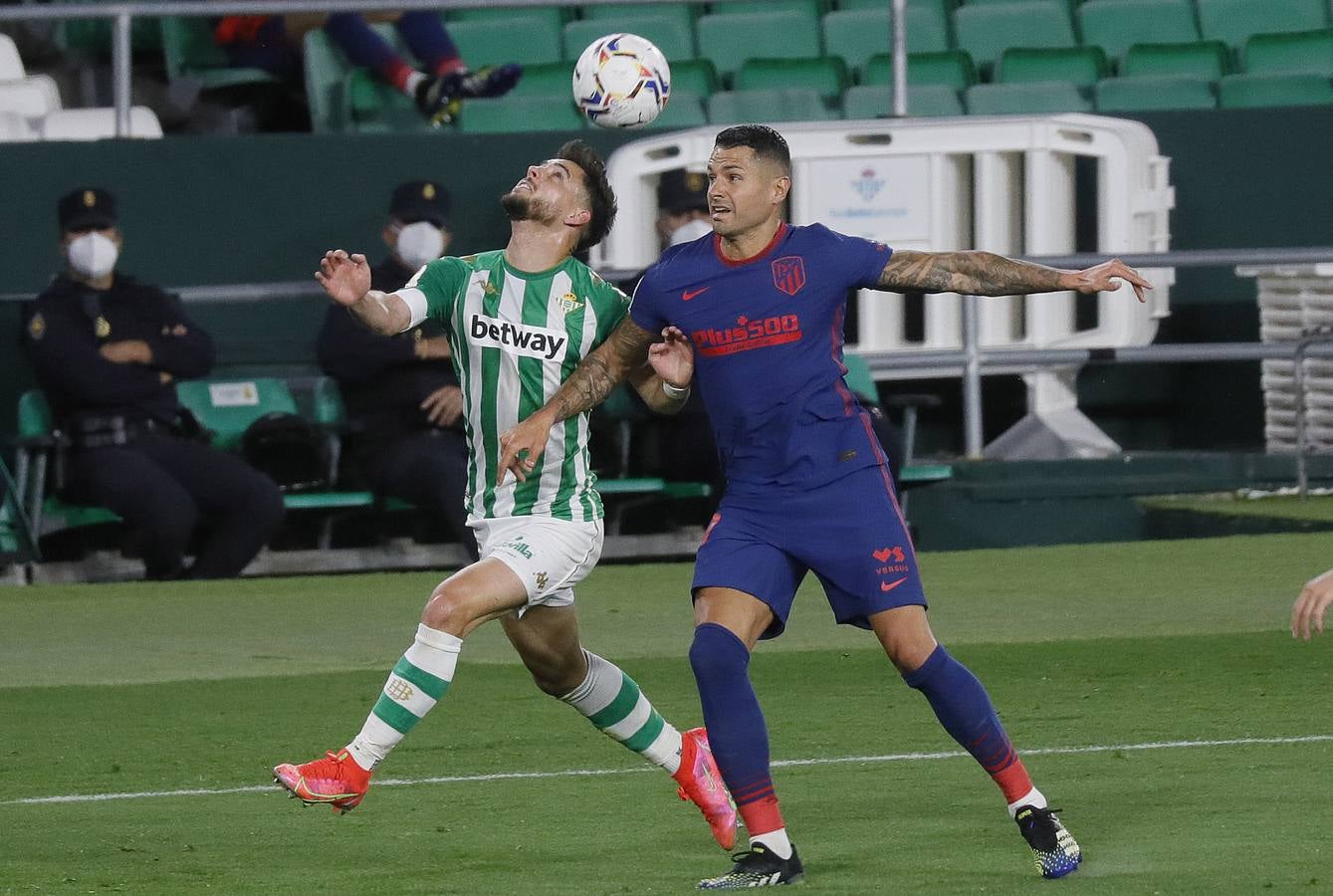 Partido entre el Betis y el Atlético de Madrid