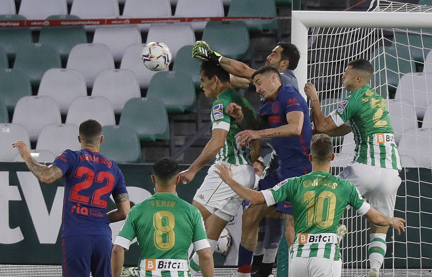 Partido entre el Betis y el Atlético de Madrid