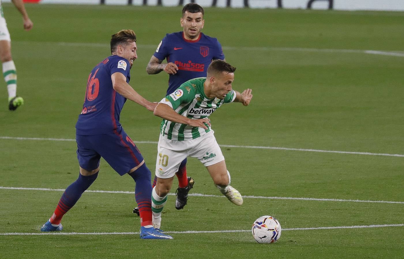 Partido entre el Betis y el Atlético de Madrid