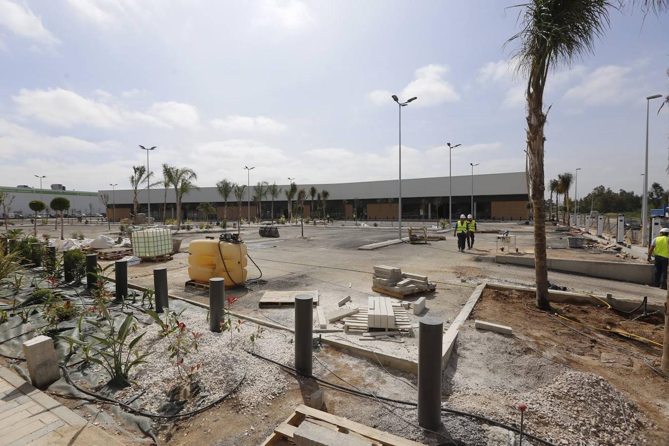 La obra del parque comercial Los Patios de Azahara de Córdoba, en imágenes