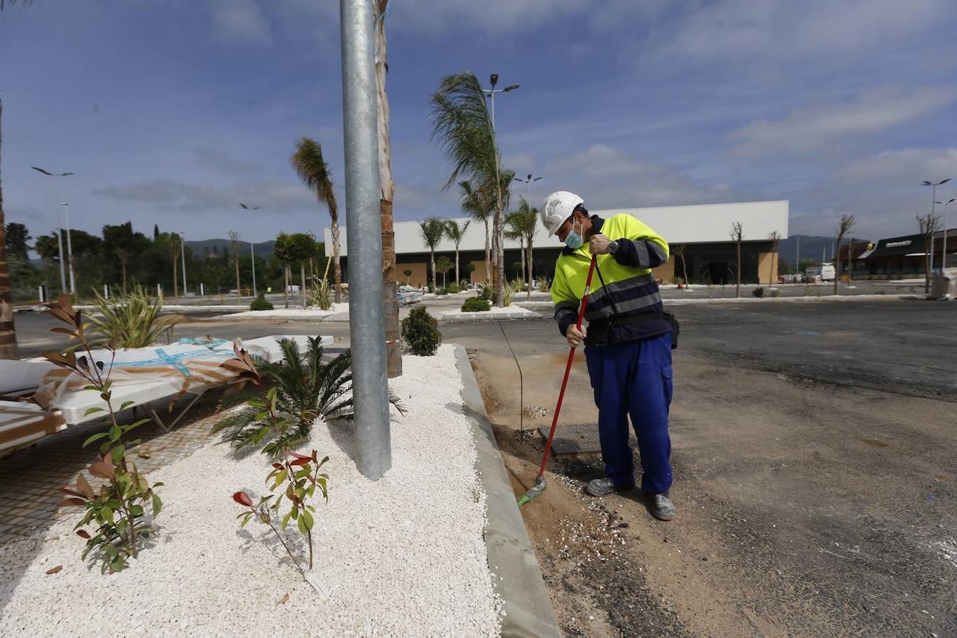 La obra del parque comercial Los Patios de Azahara de Córdoba, en imágenes