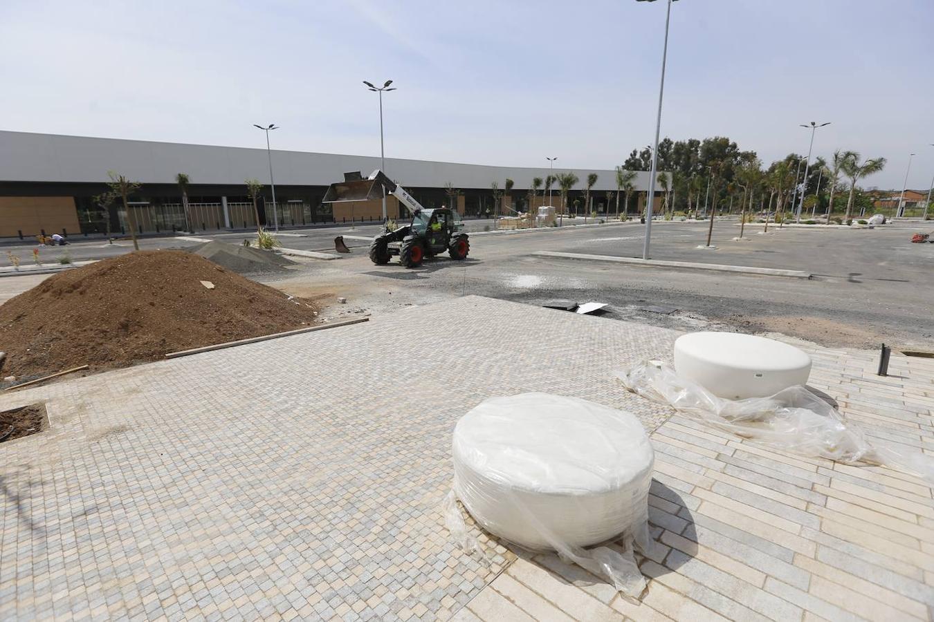 La obra del parque comercial Los Patios de Azahara de Córdoba, en imágenes